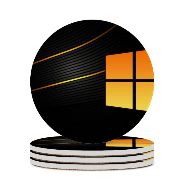 yanfind Ceramic Coasters (round) Technology Dark  Abstract Family Game Intellectual Educational Game Jigsaw Puzzle Toy Set
