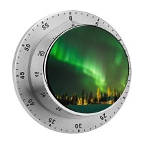yanfind Timer Aurora Borealis Aurora Sky Night 60 Minutes Mechanical Visual Timer