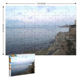 yanfind Picture Puzzle Coastline Hour Summer Tropical Horizon Time Relaxation Sea Tranquil Landscape Beach Dramatic Family Game Intellectual Educational Game Jigsaw Puzzle Toy Set