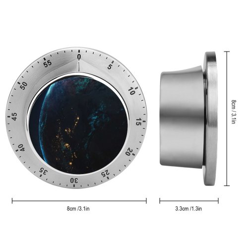 yanfind Timer Vadim Sadovski Space Earthlike Planet Space Ship Universe Closeup 60 Minutes Mechanical Visual Timer