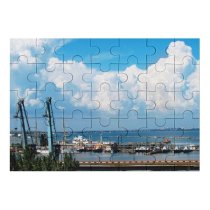 yanfind Picture Puzzle Cloud Clouds Cloudy Sky Skies Sunlight Summer Odessa Port Harbor Harbour Ship Family Game Intellectual Educational Game Jigsaw Puzzle Toy Set