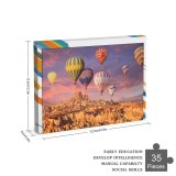 yanfind Picture Puzzle Talip ÇETİN Hot  Balloons Cappadocia Golden Hour Rock Formations Town Tourist Family Game Intellectual Educational Game Jigsaw Puzzle Toy Set