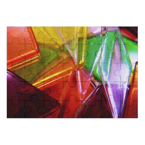 yanfind Picture Puzzle Angles Abstract Transparent Light Colorfulness Property Magenta  Tints Shades Glass Family Game Intellectual Educational Game Jigsaw Puzzle Toy Set