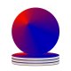 yanfind Ceramic Coasters (round) Magenta Cone Simplicity Sunset Smooth Vitality Purple Digitally Blank  Fashionable Lighting Family Game Intellectual Educational Game Jigsaw Puzzle Toy Set