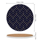 yanfind Ceramic Coasters (round) Simplicity Weaving Fashioned Woven Purple Retro Gold Elegance Layered USA Rhombus Tradition Family Game Intellectual Educational Game Jigsaw Puzzle Toy Set