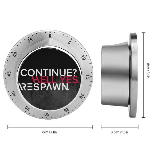 yanfind Timer Black Dark Quotes Respawn Continue Hell  Gamer Hardcore Gamer Quotes Dark 60 Minutes Mechanical Visual Timer
