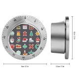 yanfind Timer Snowman Christianity Gingerbread   Christmas Snow Ornament Dinner Hot Toque Tree 60 Minutes Mechanical Visual Timer