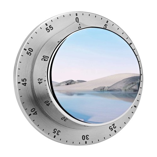yanfind Timer Desert Lake Clear Sky  Microsoft Go 60 Minutes Mechanical Visual Timer