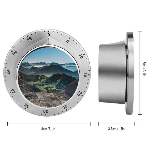 yanfind Timer Theo Crazzolara Warscheneck Eastern Alps Austria Landscape  Range Valley Village Scenery 60 Minutes Mechanical Visual Timer
