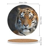 yanfind Ceramic Coasters (round) Bengal  Portrait Family Game Intellectual Educational Game Jigsaw Puzzle Toy Set
