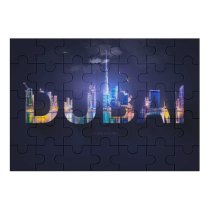 yanfind Picture Puzzle Hudson Lima Dubai Typography Digital Art Family Game Intellectual Educational Game Jigsaw Puzzle Toy Set
