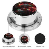 yanfind Timer Stu Ballinger Abstract Flowers Neon Flower CGI Cyberpunk Glowing 60 Minutes Mechanical Visual Timer