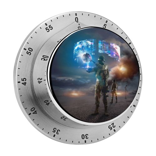 yanfind Timer Technology Soldiers Virtual Reality VR Experience  Warfare Future Tech 60 Minutes Mechanical Visual Timer