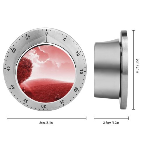 yanfind Timer Comfreak Fantasy Love Landscape Heart Tree Child Dream Clouds Sky 60 Minutes Mechanical Visual Timer