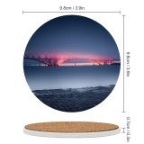 yanfind Ceramic Coasters (round) Otto Berkeley Architecture Forth  United  UNESCO Heritage Queensferry Sunset River Family Game Intellectual Educational Game Jigsaw Puzzle Toy Set
