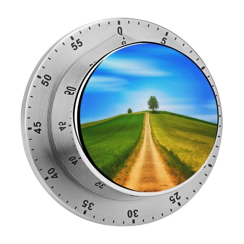 yanfind Timer Johannes Plenio Landscape Path Countryside Daytime Summer 60 Minutes Mechanical Visual Timer