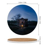yanfind Ceramic Coasters (round) Ruins  Images Night Shack Country Building HQ Wallpapers Outdoors Evening Free Family Game Intellectual Educational Game Jigsaw Puzzle Toy Set