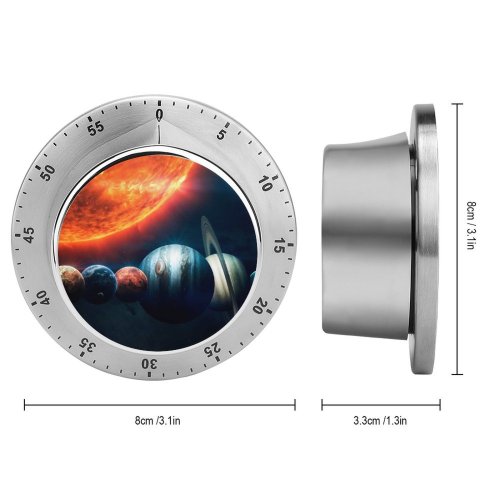 yanfind Timer Vadim Sadovski Space Solar System Planets   Burning  Mars Jupiter 60 Minutes Mechanical Visual Timer