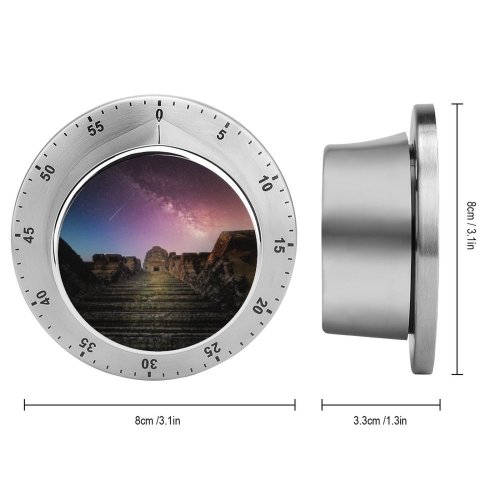 yanfind Timer Constellation Science USA Land Space Ancient Exposure Scenics Night Field Staircase Astronomy 60 Minutes Mechanical Visual Timer