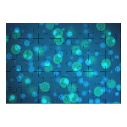 yanfind Picture Puzzle Bokeh Circles  Blurred Lights Dark Abstract Family Game Intellectual Educational Game Jigsaw Puzzle Toy Set