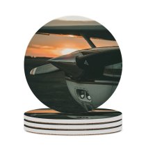 yanfind Ceramic Coasters (round) Images Photo Freedom Wallpapers Propeller Plane Free Aircraft Summer Trip Traveling Pictures Family Game Intellectual Educational Game Jigsaw Puzzle Toy Set