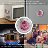 yanfind Timer Flowers Rose Droplets Closeup Bloom Baby 60 Minutes Mechanical Visual Timer