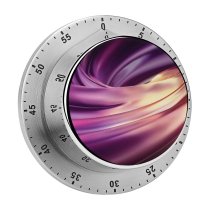yanfind Timer Abstract Swirls  MateBook Pro 60 Minutes Mechanical Visual Timer