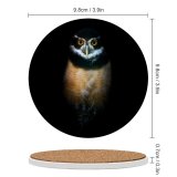 yanfind Ceramic Coasters (round) William Warby Black Dark  Night Wildlife Family Game Intellectual Educational Game Jigsaw Puzzle Toy Set