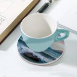 yanfind Ceramic Coasters (round) Dominic Kamp Lake Ohau  Mountains Zealand Family Game Intellectual Educational Game Jigsaw Puzzle Toy Set