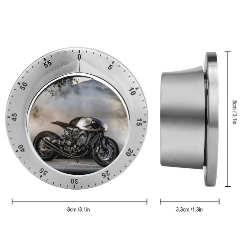 yanfind Timer Bikes Prototype Auto Fabrica Cafe Racer Concept 60 Minutes Mechanical Visual Timer