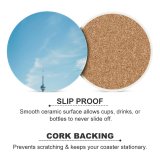 yanfind Ceramic Coasters (round) Toronto Sky Wallpapers Blimp    Building Airship Transportation Stock Free Family Game Intellectual Educational Game Jigsaw Puzzle Toy Set