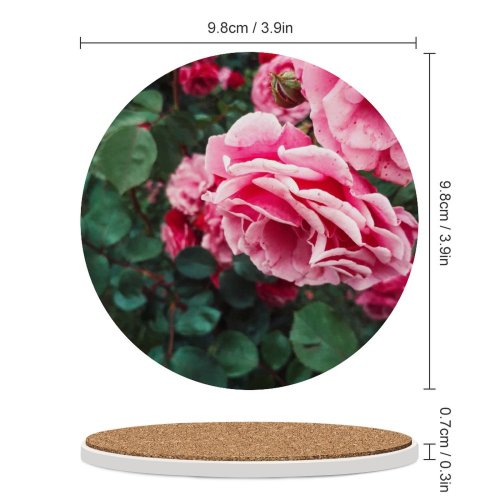 yanfind Ceramic Coasters (round) Geranium Images Rose Petal Peony Public Plant Garden Summer Pictures Flower Plants Family Game Intellectual Educational Game Jigsaw Puzzle Toy Set