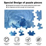yanfind Picture Puzzle Wave Resources Electric Cobalt Sky  Liquid Family Game Intellectual Educational Game Jigsaw Puzzle Toy Set