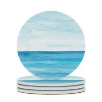 yanfind Ceramic Coasters (round) Tropical  Sky Shiny Polarizer Deep Smooth Sea Korea  Seascape Wide Family Game Intellectual Educational Game Jigsaw Puzzle Toy Set