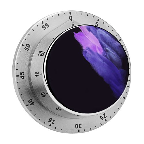 yanfind Timer Abstract Galaxy S AMOLED Particles Purple 60 Minutes Mechanical Visual Timer