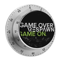 yanfind Timer Black Dark Quotes Game Over Respawn Game Hardcore Gamer Quotes Dark 60 Minutes Mechanical Visual Timer