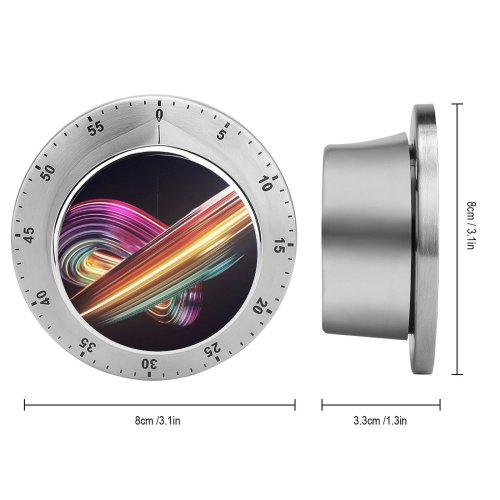 yanfind Timer Dante Metaphor Abstract Swirls Render CGI 60 Minutes Mechanical Visual Timer