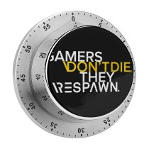 yanfind Timer Black Dark Quotes Gamer Quotes Dont Die Respawn Hardcore Dark 60 Minutes Mechanical Visual Timer