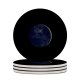 yanfind Ceramic Coasters (round) Space Black Dark  Night IOS Family Game Intellectual Educational Game Jigsaw Puzzle Toy Set