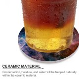 yanfind Ceramic Coasters (round) Space Carina Nebula  Formation Astronomy Astrophysics  Young  Space Observation Family Game Intellectual Educational Game Jigsaw Puzzle Toy Set