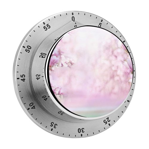 yanfind Timer Flowers Magnolia Flowers  Flowers 60 Minutes Mechanical Visual Timer