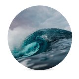 yanfind Ceramic Coasters (round) Ocean  High Tides Family Game Intellectual Educational Game Jigsaw Puzzle Toy Set