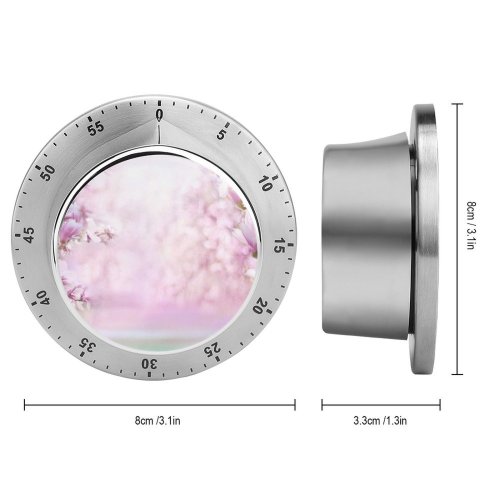 yanfind Timer Flowers Magnolia Flowers  Flowers 60 Minutes Mechanical Visual Timer