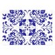 yanfind Picture Puzzle Spanish Portuguese Arabic Mexican Flooring Ceramics Flower Retro  Moroccan Curve Tradition Family Game Intellectual Educational Game Jigsaw Puzzle Toy Set