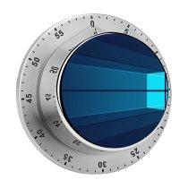 yanfind Timer Technology Minimal  Microsoft Minimalist 60 Minutes Mechanical Visual Timer