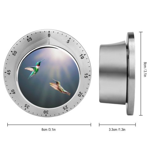 yanfind Timer Emerald Non Glowing Ruby Way Wing Beam Spread Bird Urban Togetherness Hovering 60 Minutes Mechanical Visual Timer