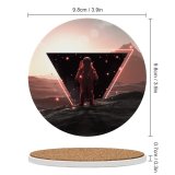 yanfind Ceramic Coasters (round) Gerro Space Astronaut Void ScFi Space Suit Space Adventure Family Game Intellectual Educational Game Jigsaw Puzzle Toy Set