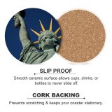 yanfind Ceramic Coasters (round) Images Structure  Public Wallpapers Architecture Gargoyle Torch York Statueofliberty Art Pictures Family Game Intellectual Educational Game Jigsaw Puzzle Toy Set