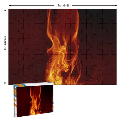 yanfind Picture Puzzle Abstract  Aroma Art Curve Dynamic Elegant Flow form Incense Magic Motion#376 Family Game Intellectual Educational Game Jigsaw Puzzle Toy Set
