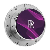 yanfind Timer Cars Rolls  Purple 60 Minutes Mechanical Visual Timer